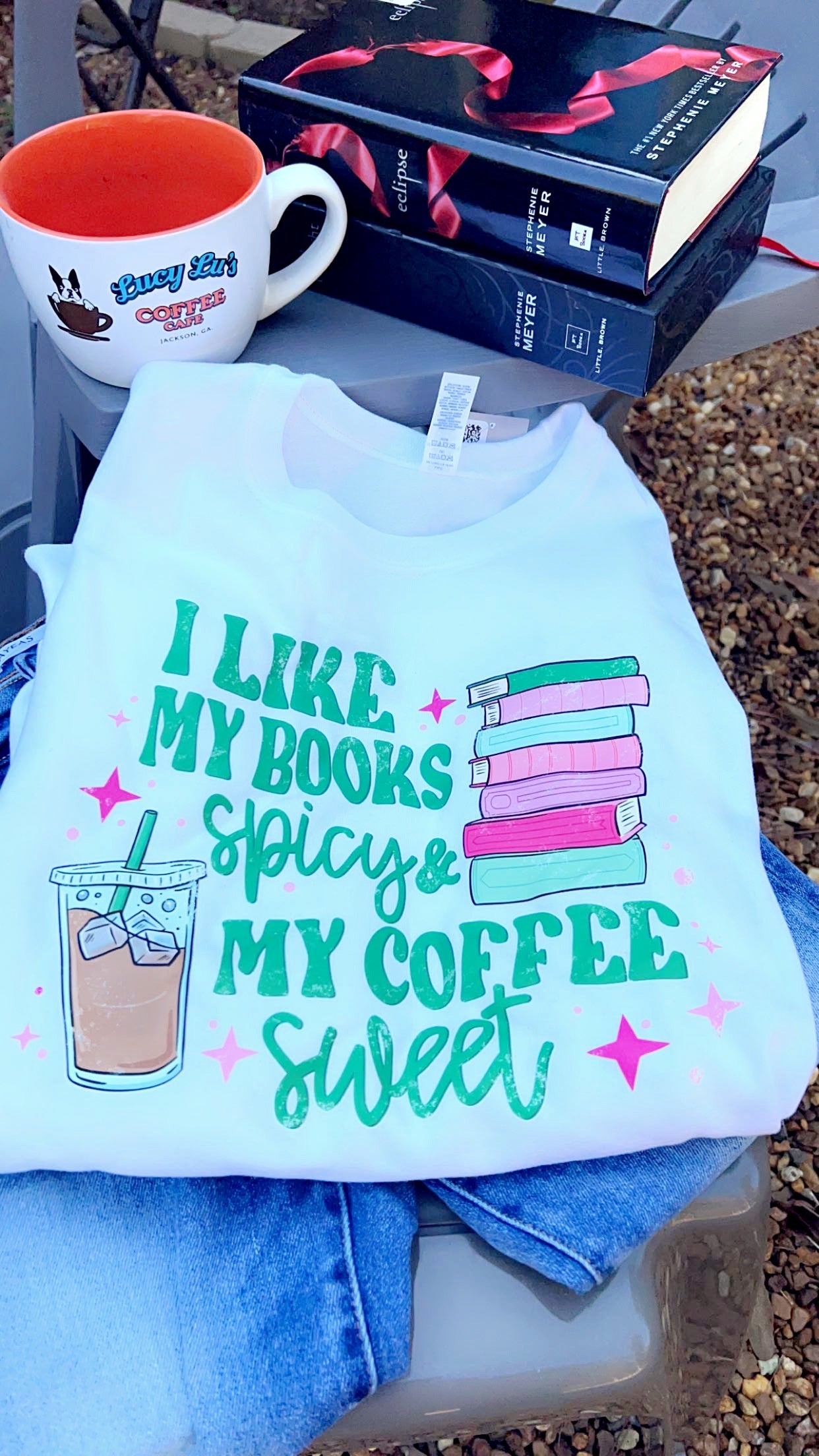Books & Coffee Sweatshirt